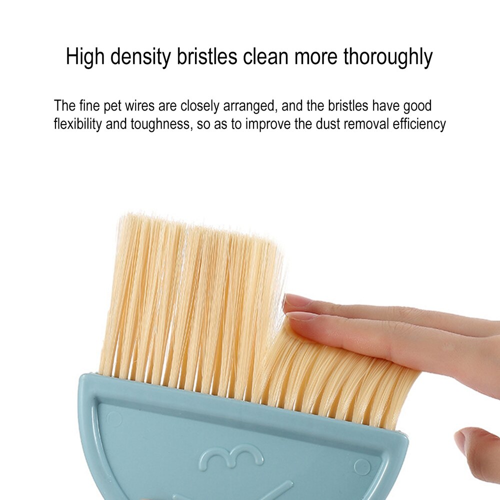 Office Desk Cleaning Set Household Cleaning Tools Mini Desktop Keyboard Cleaning Brush Brush With A Small Broom Dustpan