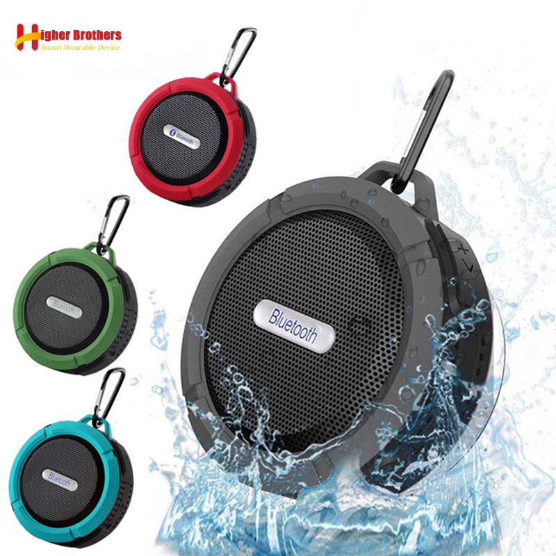 Draagbare Mini Bluetooth Speaker Waterdichte Outdoor sport kleine partij Draadloze Auto Altavoz met Gesprekken Handsfree en Zuignap