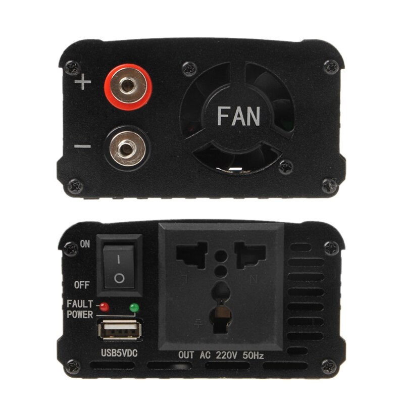 300W Power Inverter Converter DC 12V to 220V AC Cars Inverter with Car Adapter MOLE