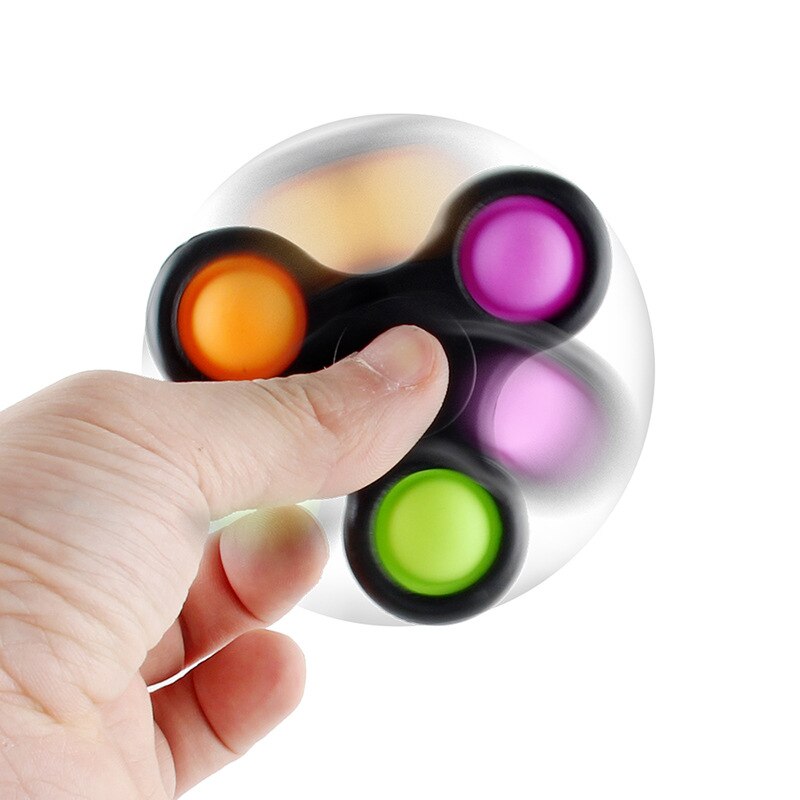 Fidget Spinner Toys ABS Finger AntiStress giocattoli per autismo Hand Top Spinner AntiStress bambini adulti di alta qualità giocattoli divertenti