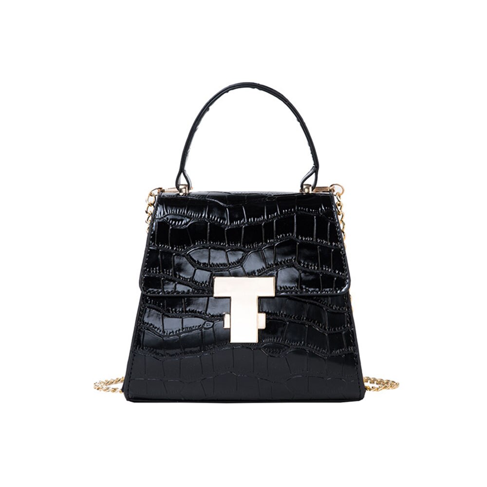 Steenpatroon soild color zadeltassen voor dames zomer handtas en kleine ketting schoudertassen