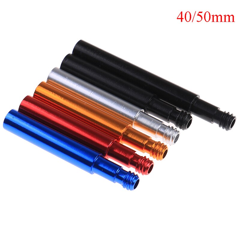 40/50Mm Aluminium Fiets Presta Ventiel Extender Bike Tire Wheel Franse Valve Extenders Caps Core adapter