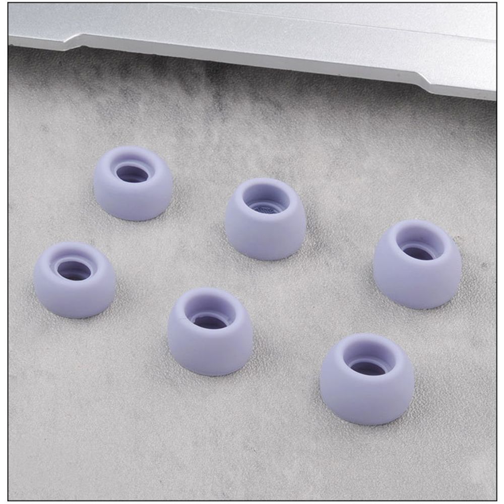 Almohadillas de silicona anticaída para Samsung Galaxy Buds Pro, repuesto para auriculares, 3 pares
