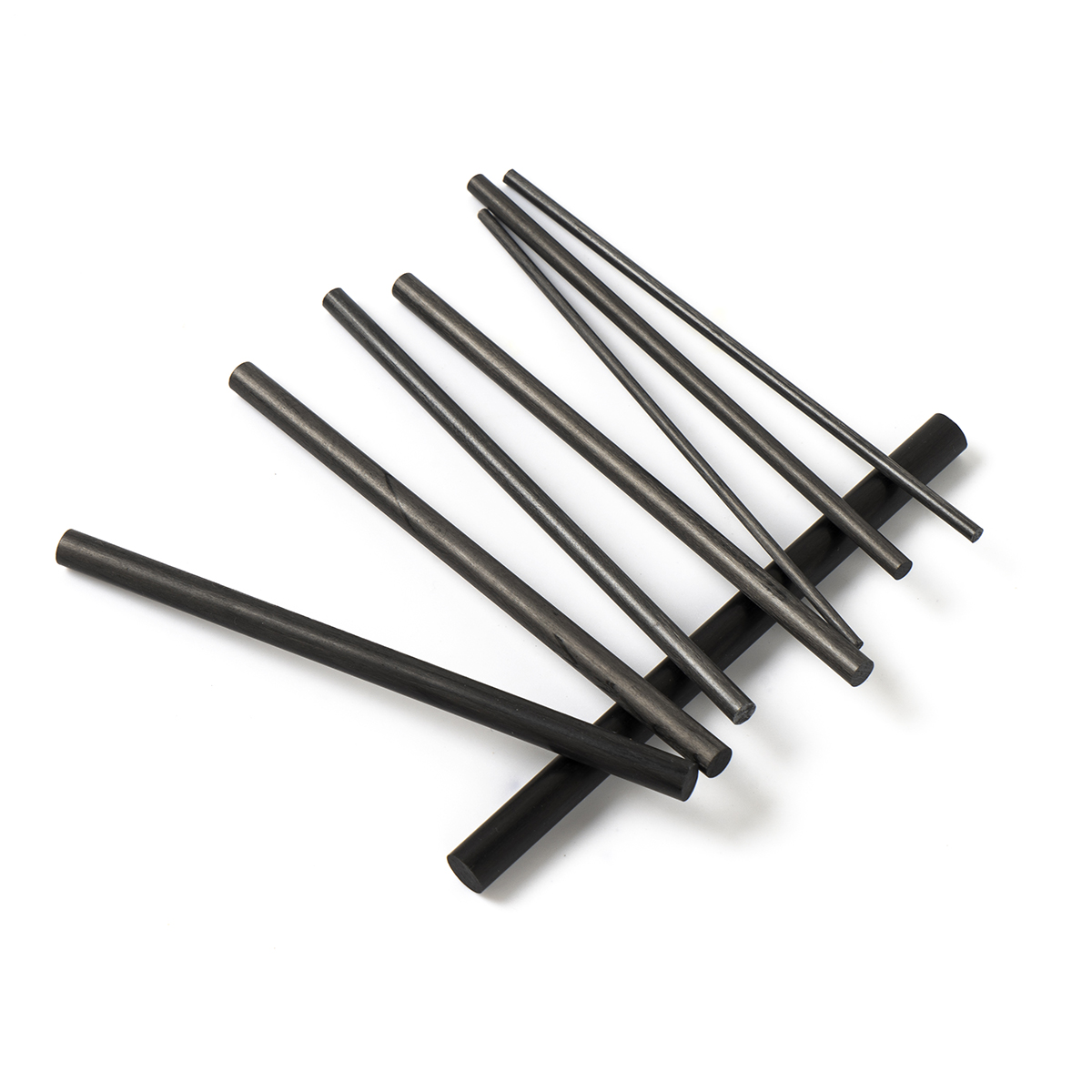 Reparasjonssett for fiskestang, karbonfiberpinner med høy styrke, for reparasjon av ødelagte fiskestang