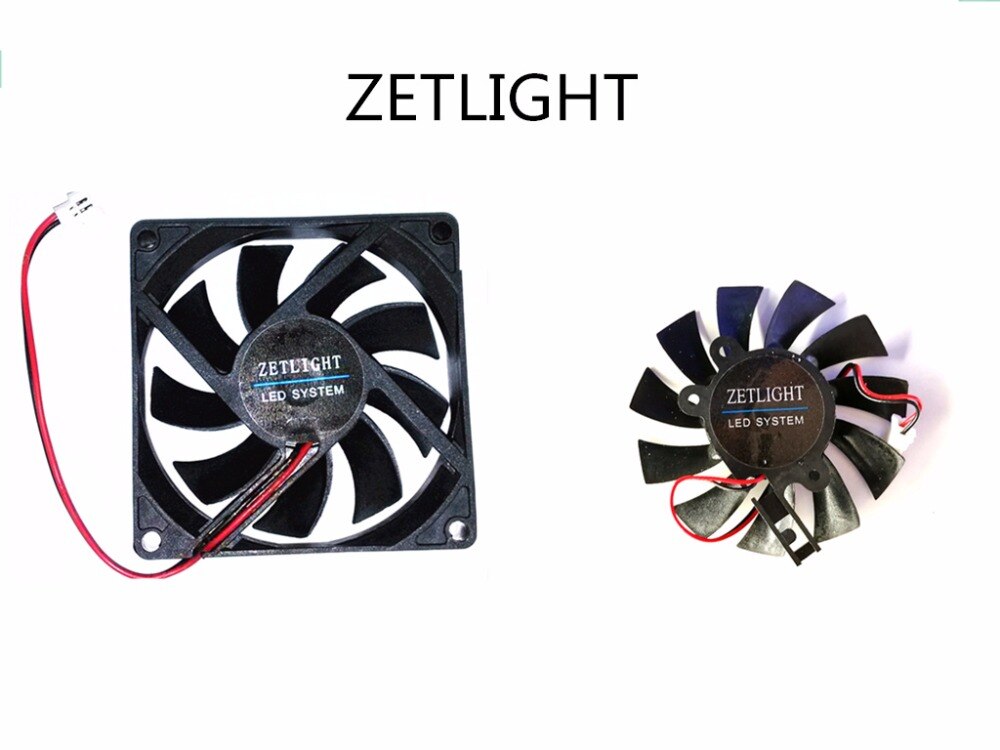 ZETLIGHT radiator fan Aquarium fan accessories, ZT 6300 6400 6500 6600 3600 4300 7000 LED