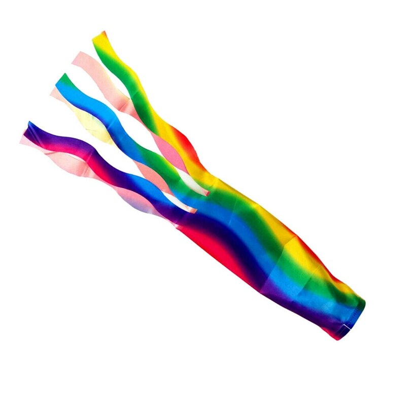 Rainbow Windsock Wind Streamer Flag Garden Camping Decoration Flag 70CM