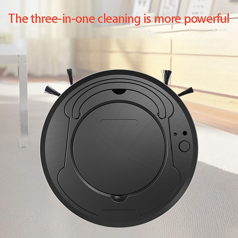 Floor Sweeping Robot, Household Intelligent Three-In-One Portable Floor Cleaner 120Pa Vacuum Cleaner