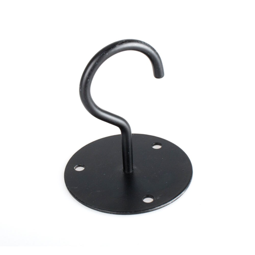 2 stuks zware plafondhaken voor binnen en buiten, voor het ophangen van planten, aan de muur te bevestigen, ijzeren lantaarnhanger voor de woonkamer, roestvrij
