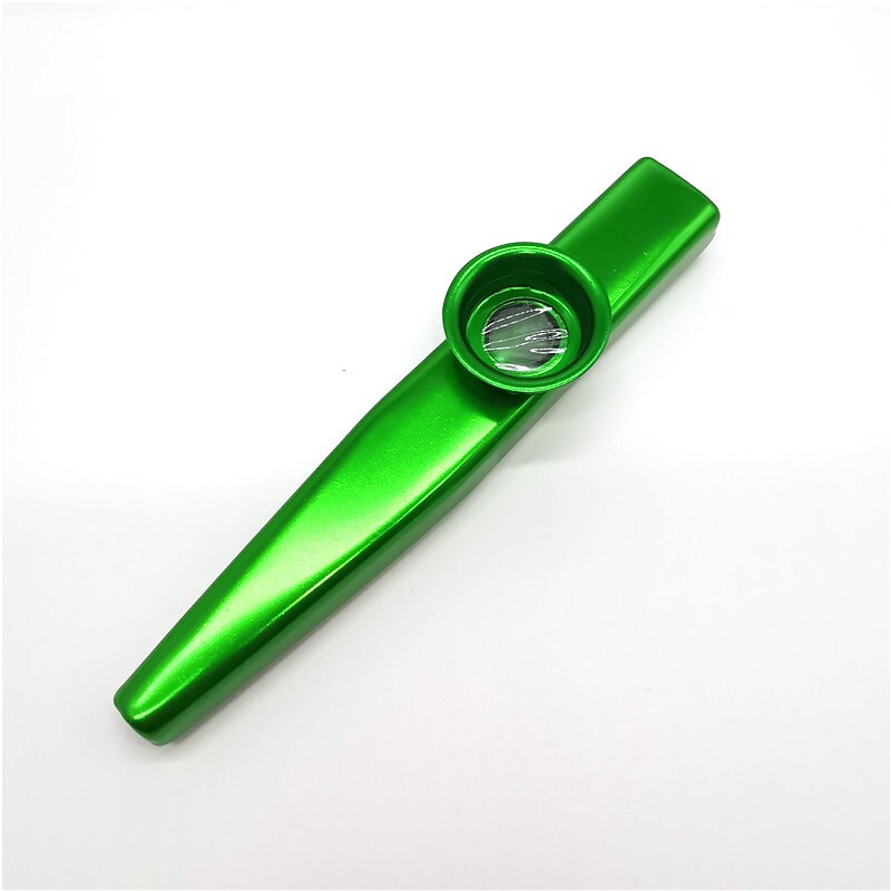 1pc Metal Kazu Flute Flute Harmonica Beginners Children Adult Party Musical Instrument Children Toy Kazoo: 03