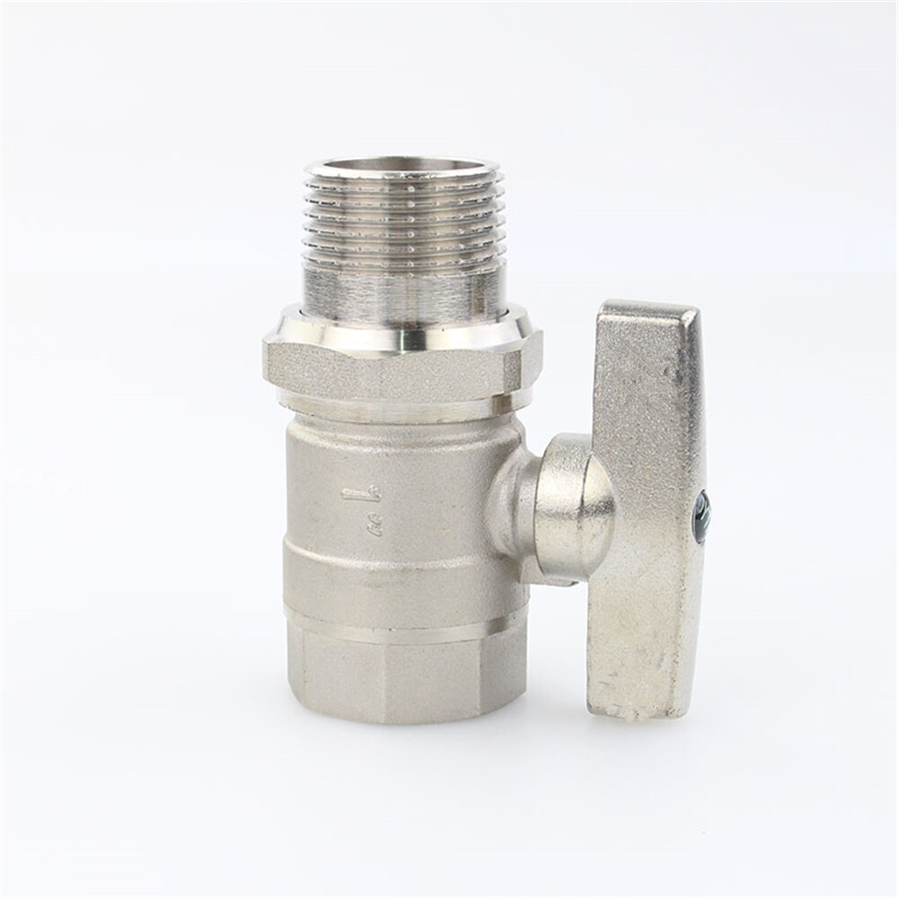 Thick Inner And Outer Wire Live Connection Copper Ball Valve Cold And Water Heating Copper High Temperature Ball Valve