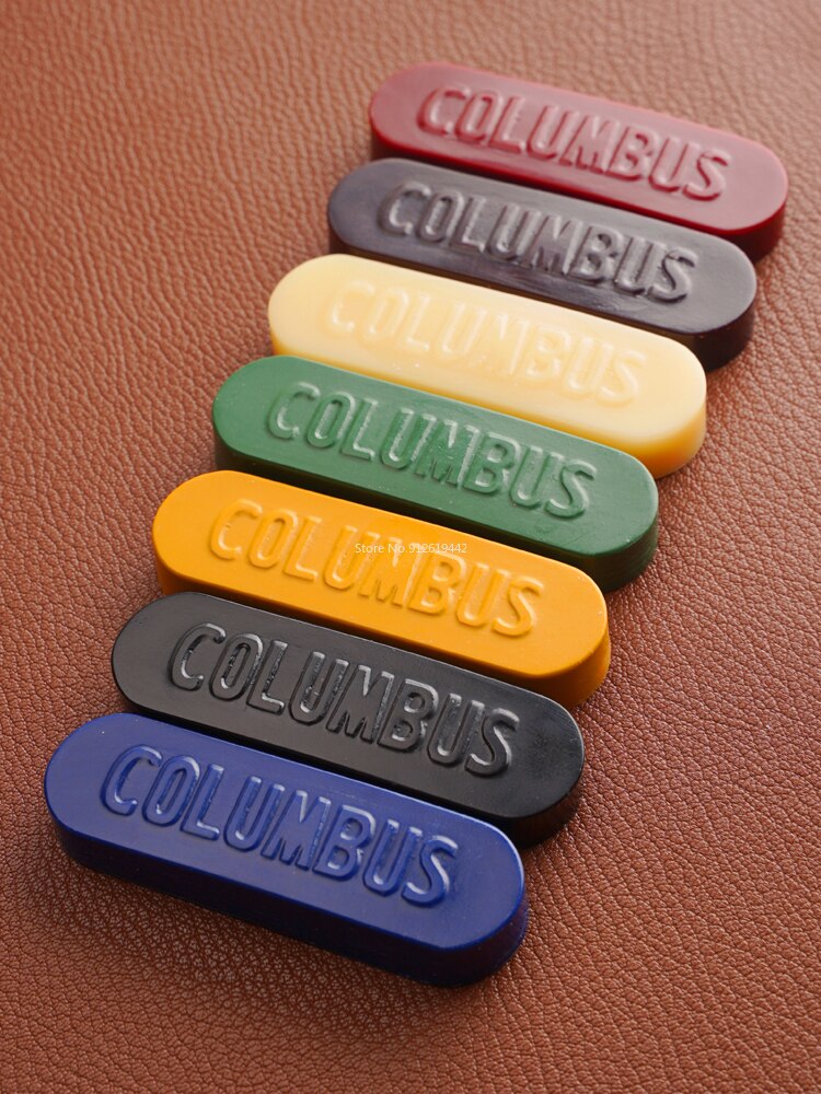 Japan Imported COLUMBUS Columbus Leather Edge Wax Grinding Edge Wax Leather Edge Polishing Leather Production leather paint