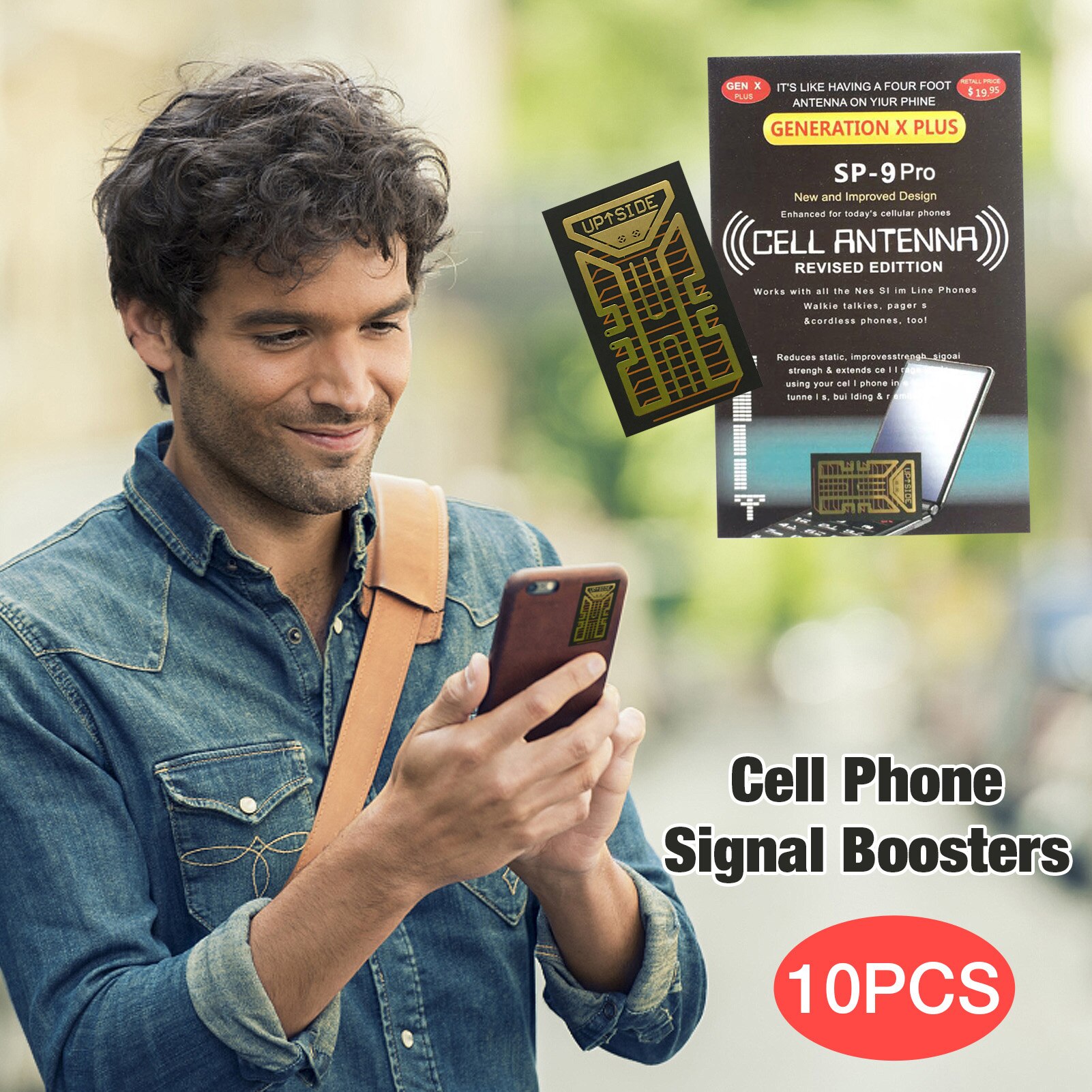 10Pcs Cell Phone Signal Boosters Stickers Phone Antenna Amplifier Signal Booster Network Booster