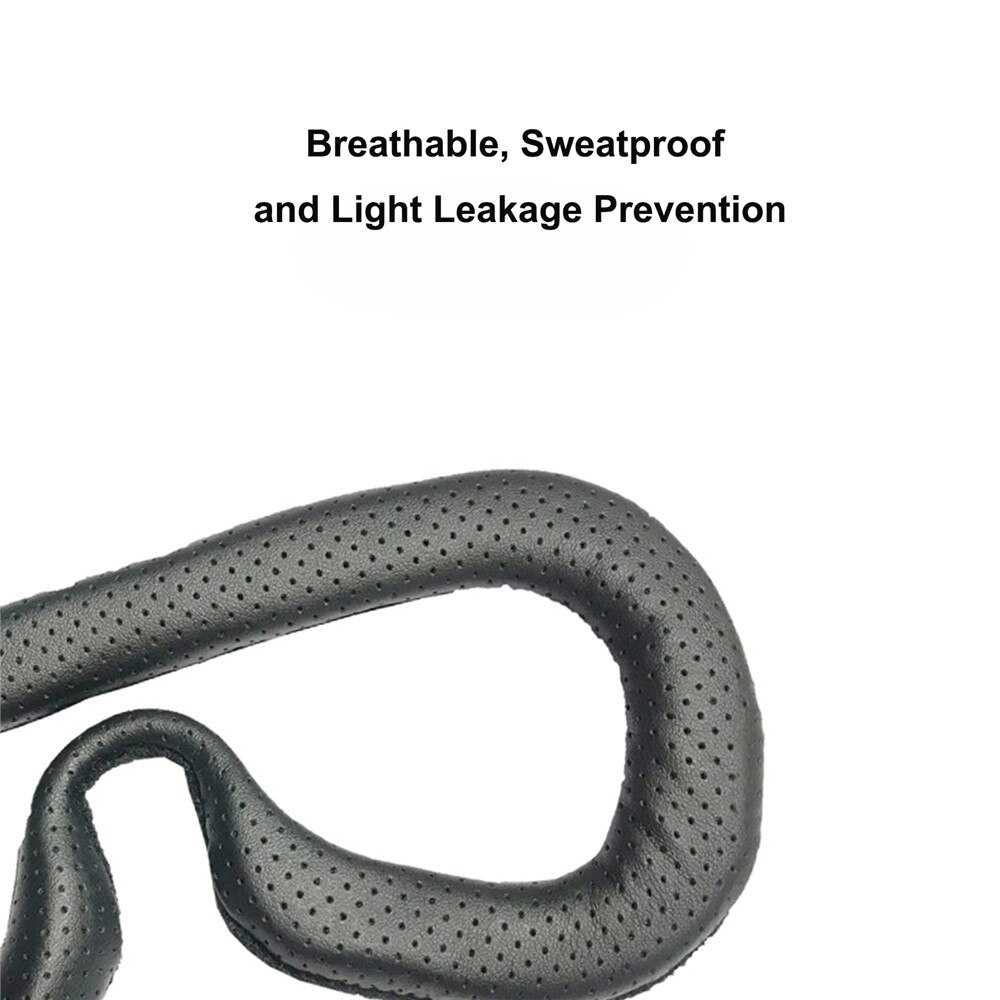 PU Leather Face Foam Eye Mask for HTC Vive Focus VR Helmet Breathable Eye Mask Cover Accessories