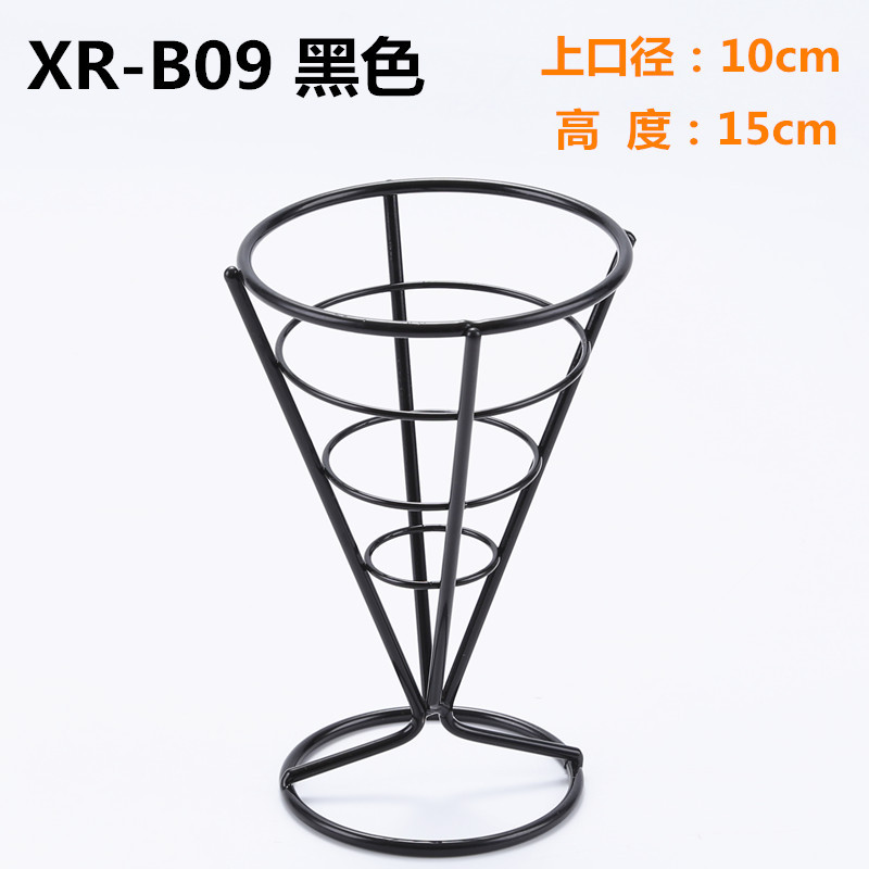 Iron Fried Chicken and French Fries Rack Conical S... โ Grandado