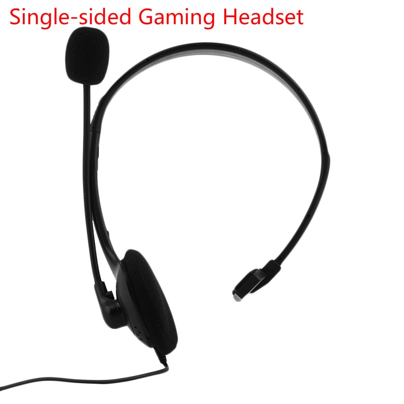 Headphone Single-sided Gaming Headset Earphone With Microphone For XBOX ONE PS4: Default Title