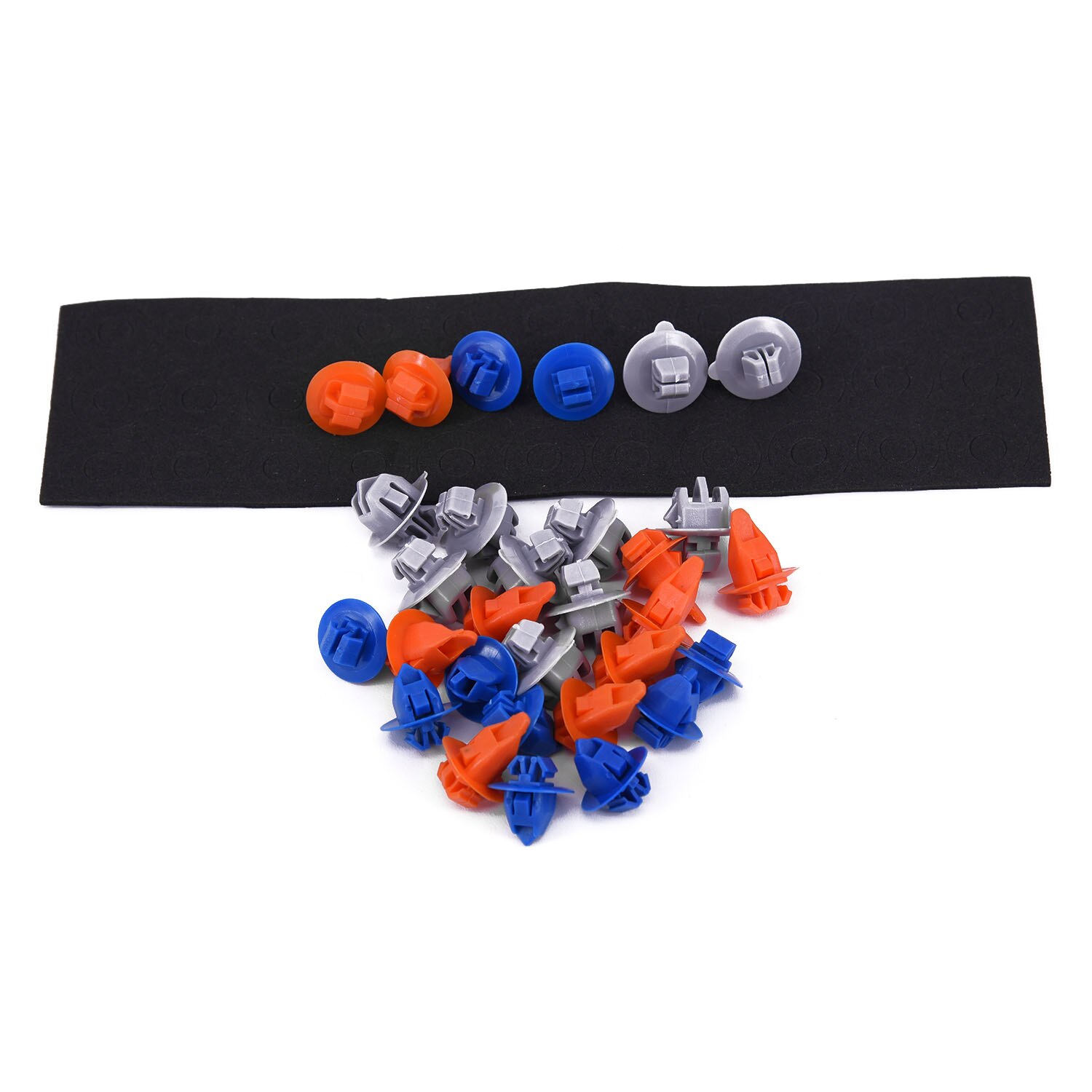 30pcs Car Front Door Trim Body Moulding Repair Panel Clip Kit For Toyota Prado 120 4Runner /FJ Cruiser Highlander RAV4 Selli