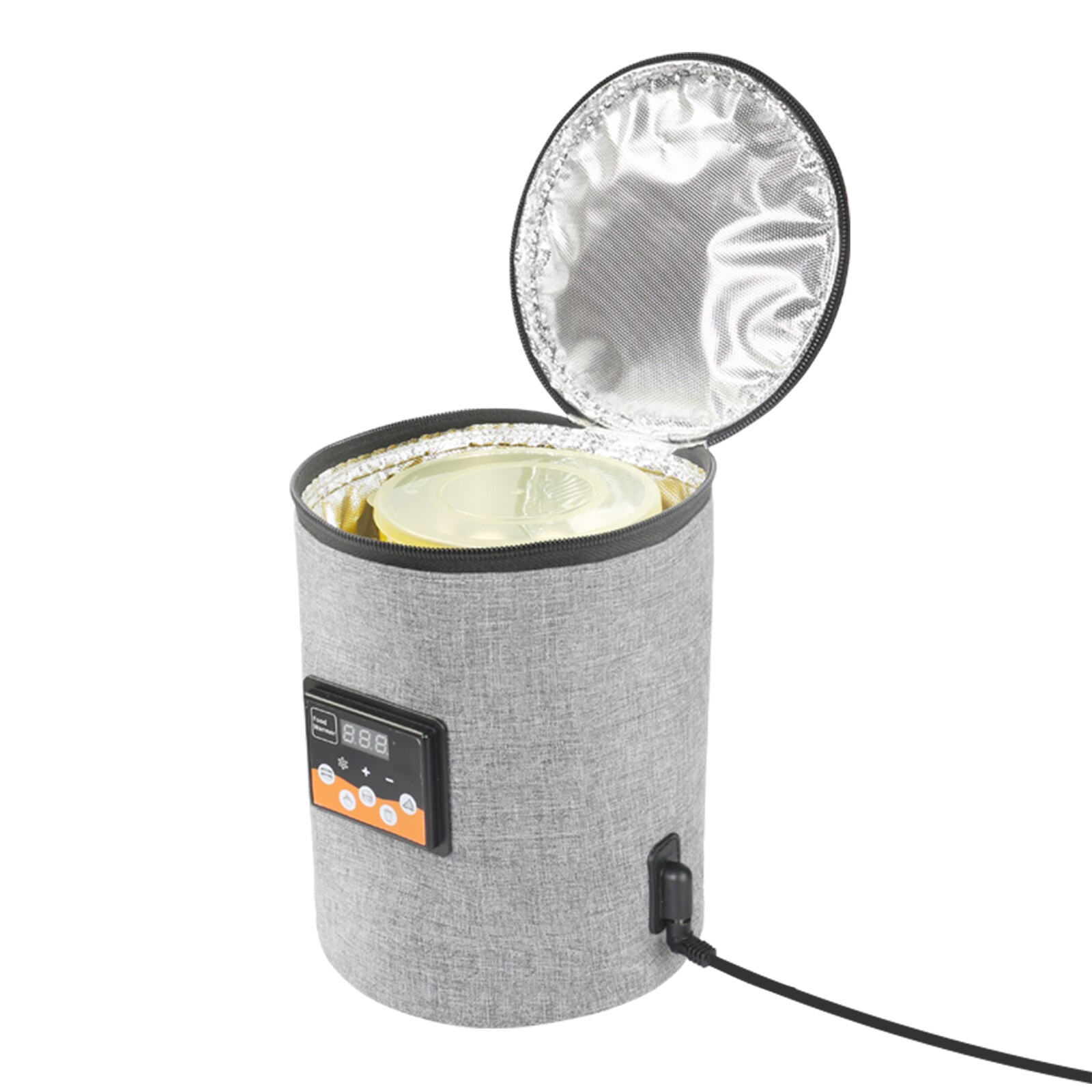 3.8L samochodowy podgrzewacz robić butelek karmienie dziecka mleko ogrzewanie torba z wyświetlaczem LCD inteligentny termostat Dom podróż torba robić powieszenia podgrzewacz robić potraw