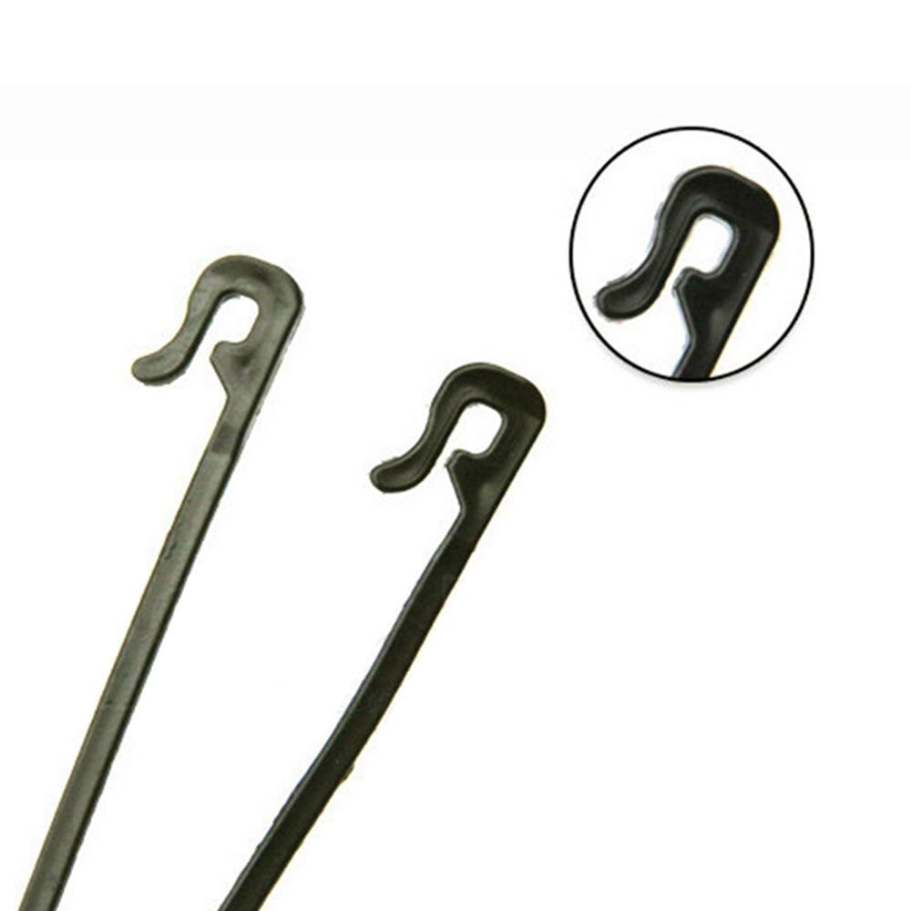 Orchideen Clips 100 Stück Transparent - Pflanzenstütze Für Garten 3,5x3,5cm