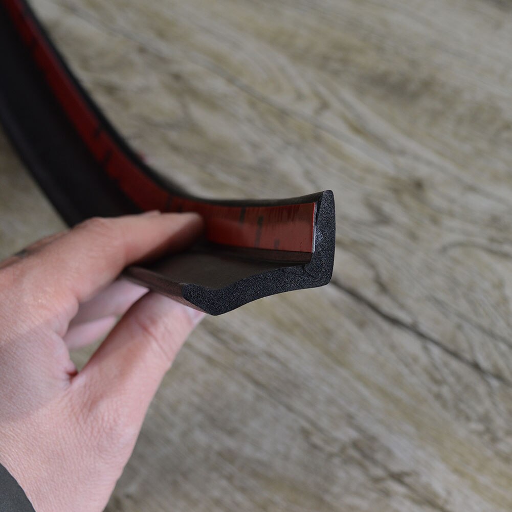 5m Garage Door Bottom Weather Stripping Rubber Seal Strip Replacement Door Bottom Seal JA55