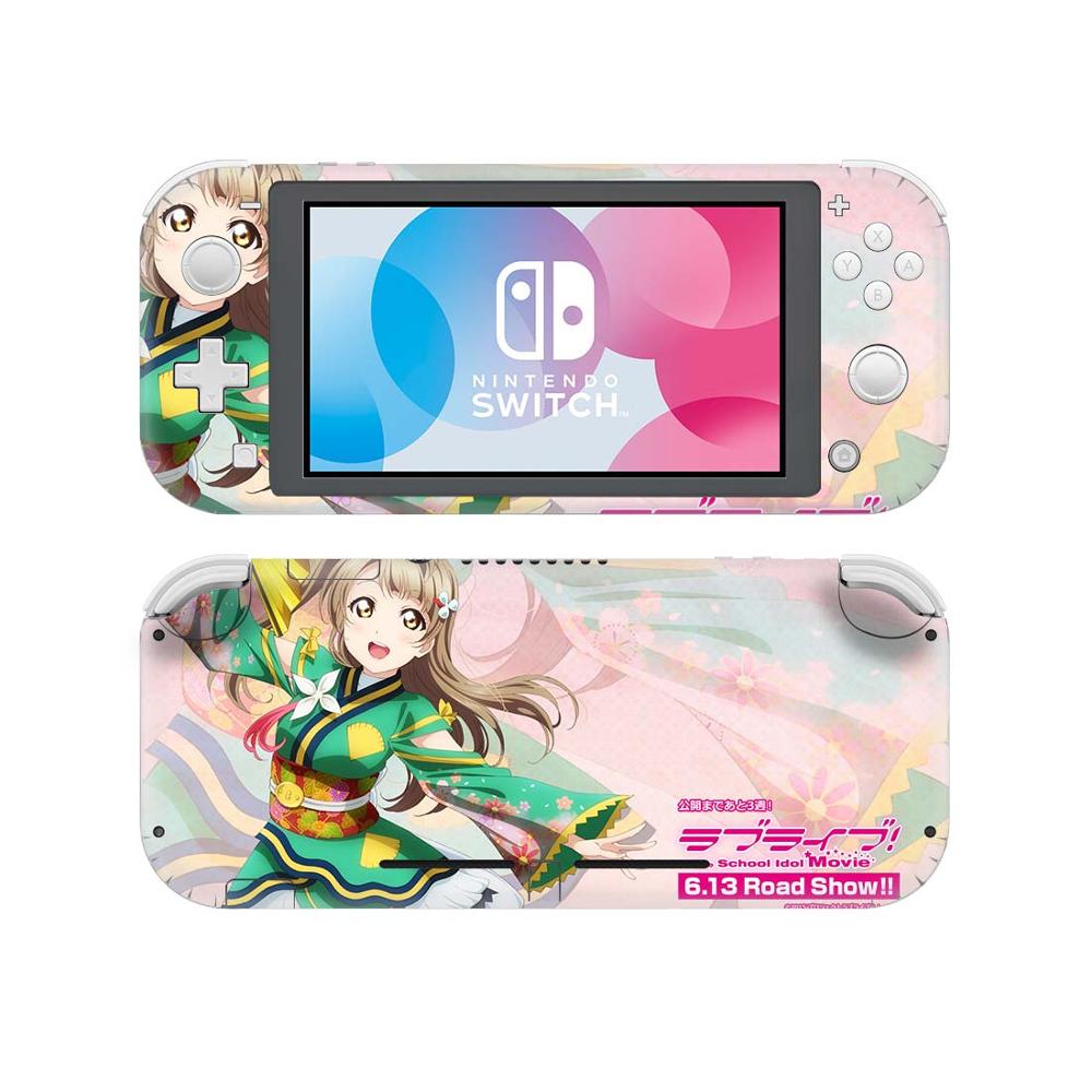 Anime Cute Girl Skin Sticker Decal For Nintendo Switch Lite Console Protector Joy-con Case Nintend Switch Lite NSL Skin Sticker: YSNSL0690