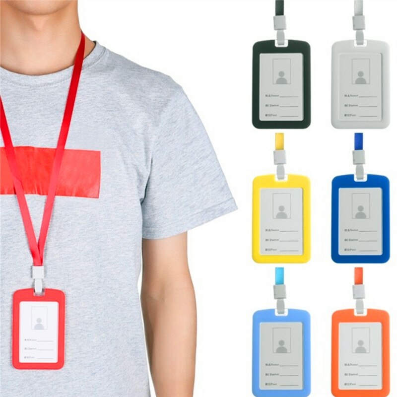 Lanyards korthylse kredittkort merket holder lanyards badge holder sykepleier navneskilt id merke holder id kort holder