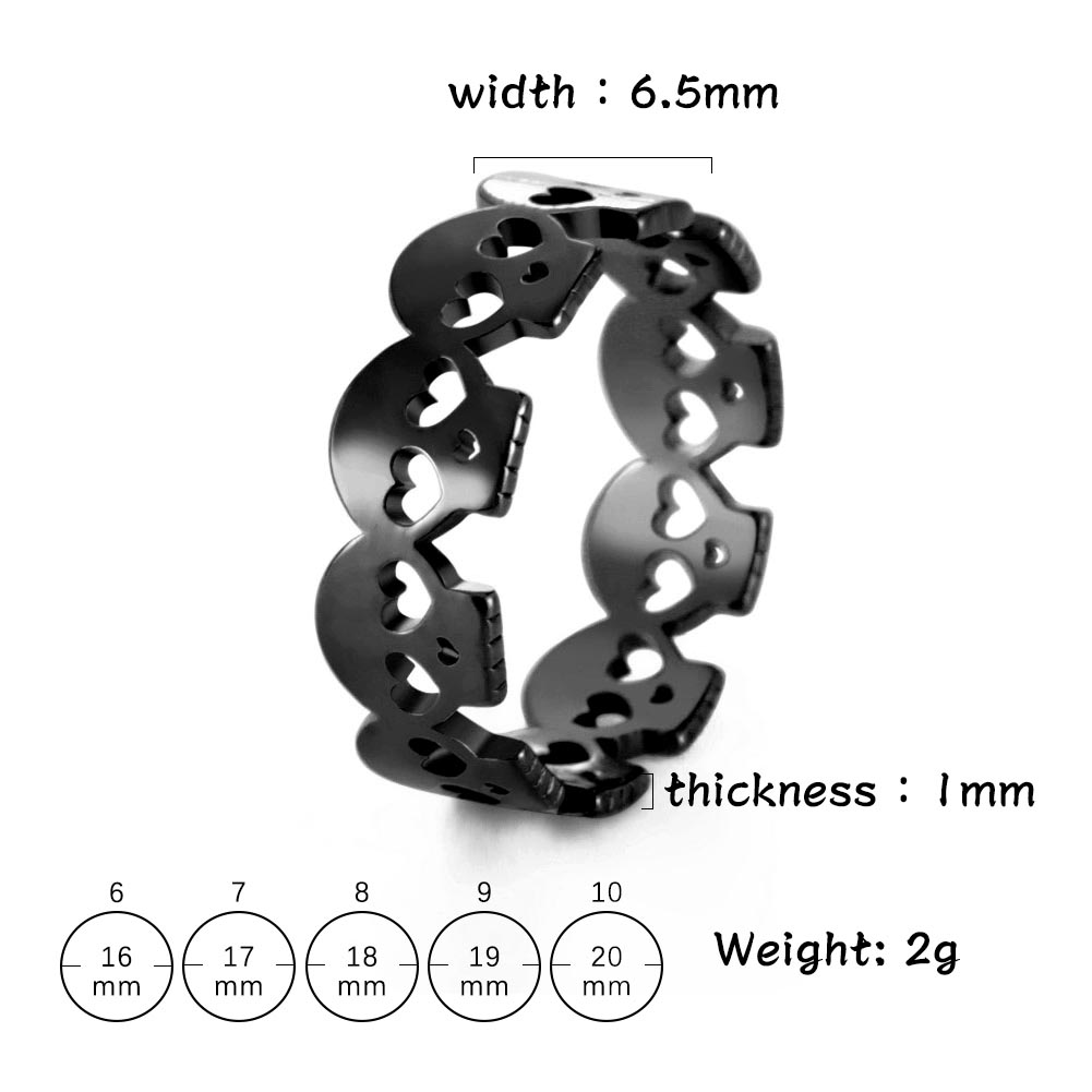 Skyrim – bagues gothiques en acier inoxydable pour femmes et hommes, couleur or, Punk, bijoux de fête d'halloween,: 6 / Saphir