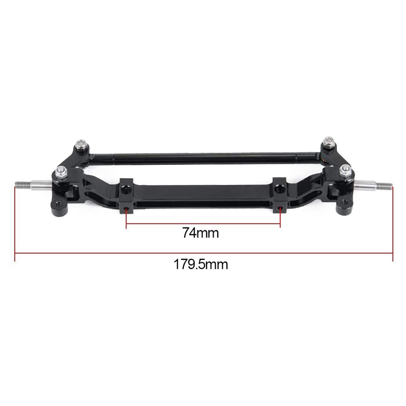 Pièces Détachées Pont Métallique LESU F-5008 Pour Camion RC TAMIYA 1/14 - Neuf En Emballage
