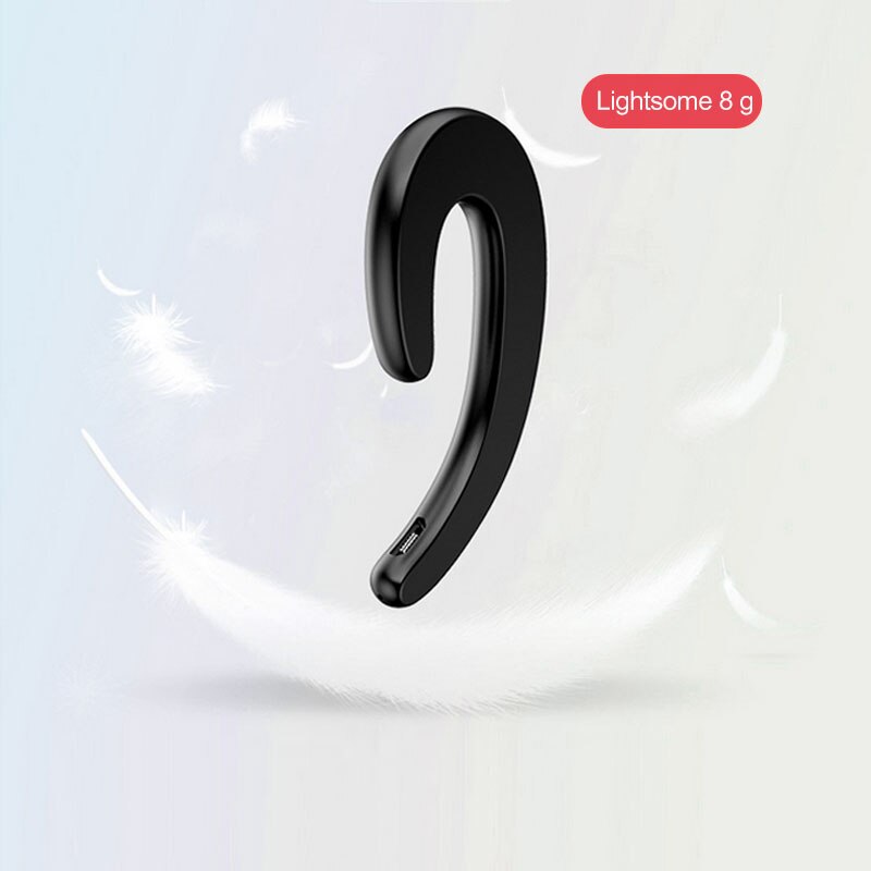 Draadloze Hoofdtelefoon Bluetooth Oortelefoon Oorhaakje Bluetooth Headset Stereo Bass Oordopjes Met Microfoon Voor Alle Smartphone