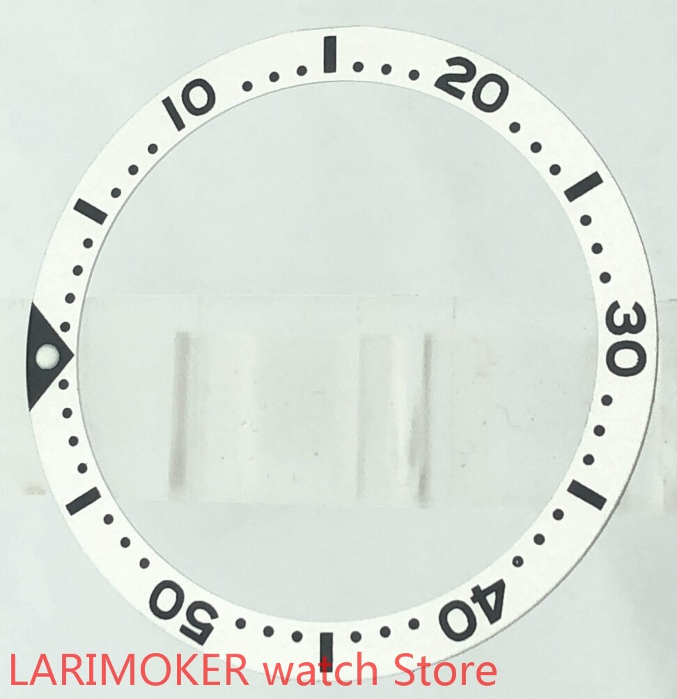 The watch white bezel 39 mm for 45 mm case automatic movement men’s watches