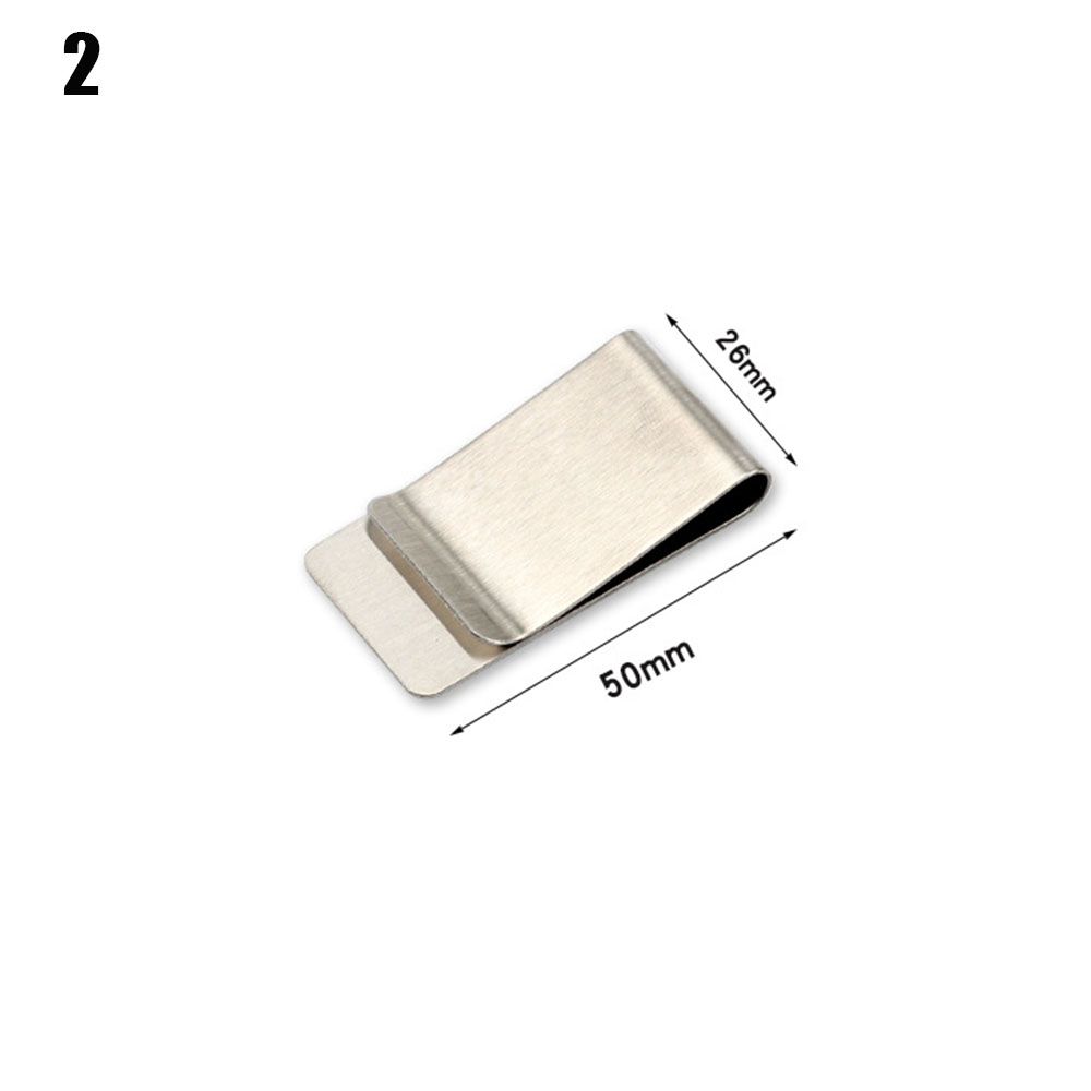 1Pc Metal Leather Brass Pen Holder Stainless Steel Pencil Clip Vintage Dairy Notebook Pen Holder Spiral Loose Leaf Memo Clip: 2 26X50mm