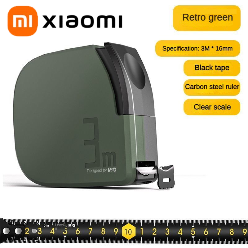 Xiaomi 5M MaßBand Verdicktes Hochpräzises Stahlband MaßBand Multifunktionale Haushalt Holzbearbeitung Tragbare Messwerkzeuge: Gold