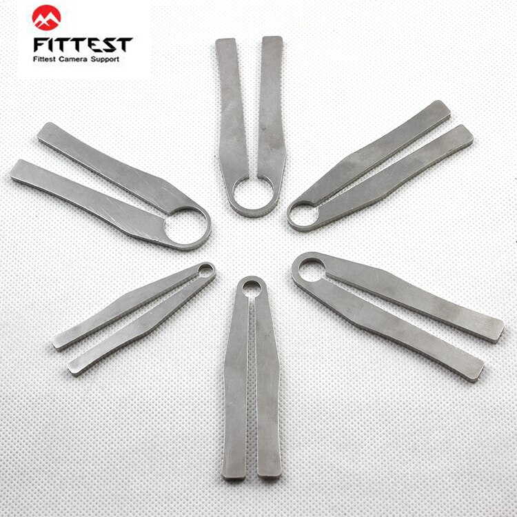 FITTEST – clé de serrage pour Leica M2 M3 M4 M5 M6 M7 MP, outil d'ouverture de caméra, outil de réparation d'objectif, Kit en Aluminium et acier inoxydable 6