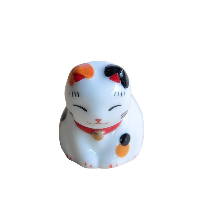 Lucky Cat Eetstokjes Houder Japanse Keramische Eetstokjes Zorg Keramische Lucky Cat Home Hotel Keramiek Leuke: A1