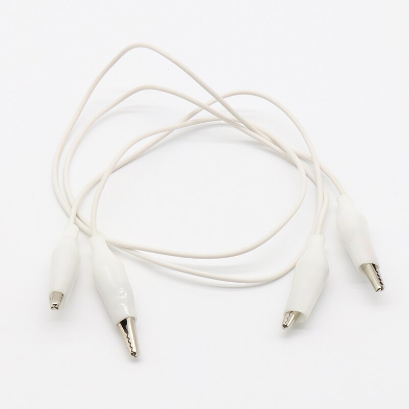 Brand 10 stuks Alligator Clips Elektrische DIY Meetsnoeren Alligator Double-ended Crocodile Clips Roach Clip Test Jumper draad