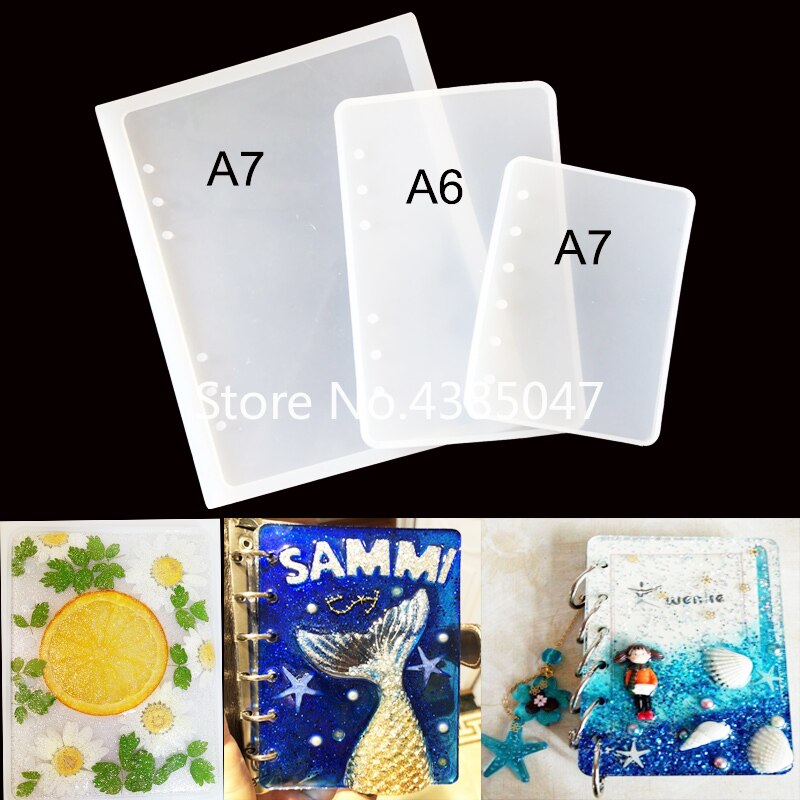 Moule en résine pour bijoux, A5, A6, A7, bricolage, artisanal, outils en époxy, 1 pièce