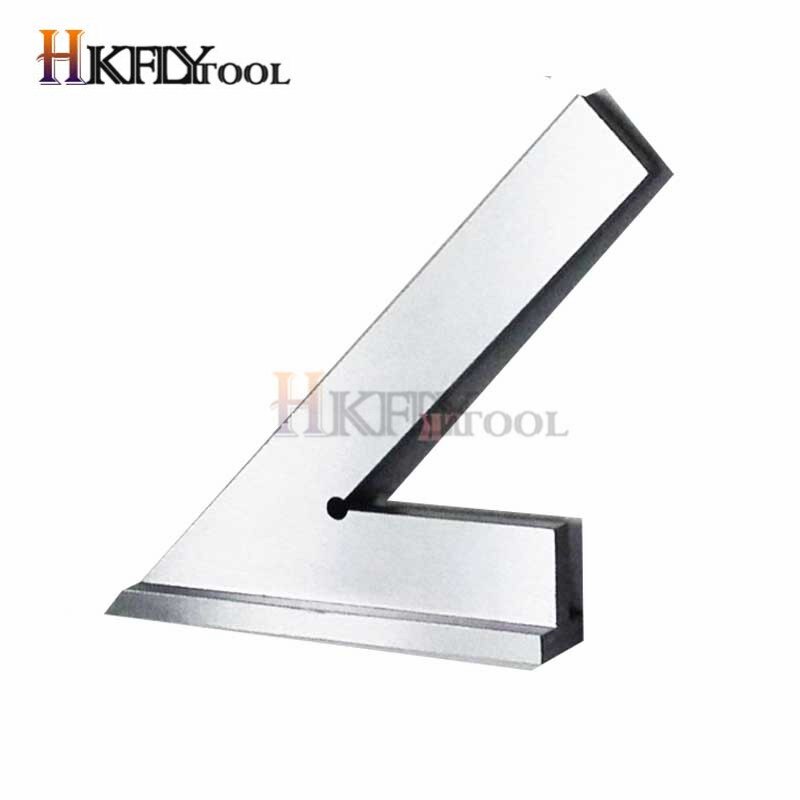 150x100mm Stainless Steel 45 Degree Miter Angle Corner Ruler Wide Base Gauge Measuring Tools DIN875/2 Standard With Stop