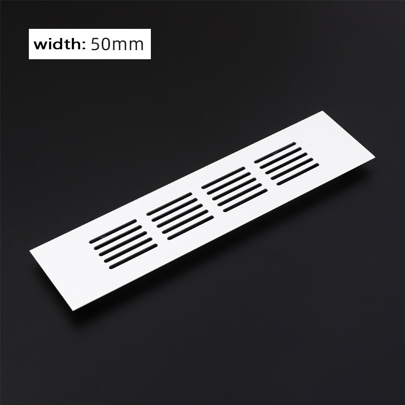 Vents Perforated Sheet Aluminum Alloy Air Vent Perforated Sheet Web Plate Ventilation Grille Vent Perforated Sheet Wide 50/80mm