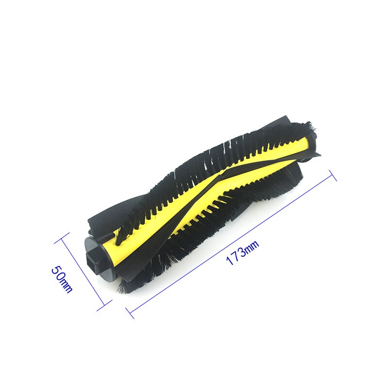Roller Brush Spin Brushes Strainer Filter Mop Cloth for Chuwi iLife V7 / V7s / V7s Pro V7s Plus Robot Vacuum Cleaner Spare Part
