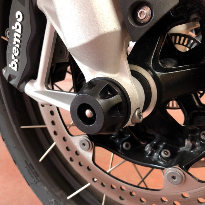 Til bmw r nine tr ninet  r 9 t r9t scrambler t pure racer urban g/s motorcykel crash aksel forhjul gaffel skyder beskytter