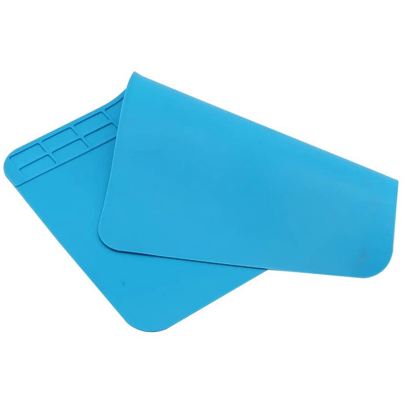 Cuscinetto di lavoro resistente al calore della stuoia di riparazione della saldatura del Silicone dell'isolamento per il cuscinetto di riparazione del saldatore del pwb BGA del telefono cellulare