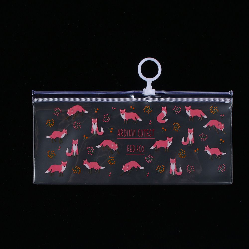 Estuches de PVC impermeables para lápices para niñas, material escolar lápiz para oficina, material escolar, 1 unidad