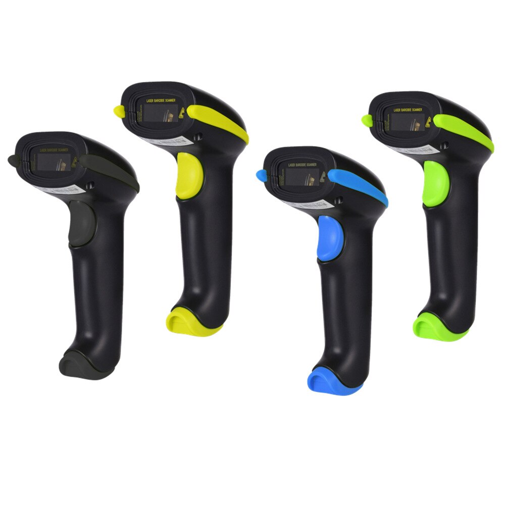 433 M Draadloze Handheld 1D Barcode Scanner Automatische Reader Ondersteunt Reverse Type Bar Code Scannen met USB Ontvanger voor Retail