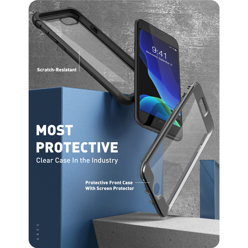 Für iPhone SE 2022 Fall Für iPhone 7/8 Fall ich-BLASON Ares Voll-Körper Robuste Stoßfänger Abdeckung mit gebaut-in Screen Protector