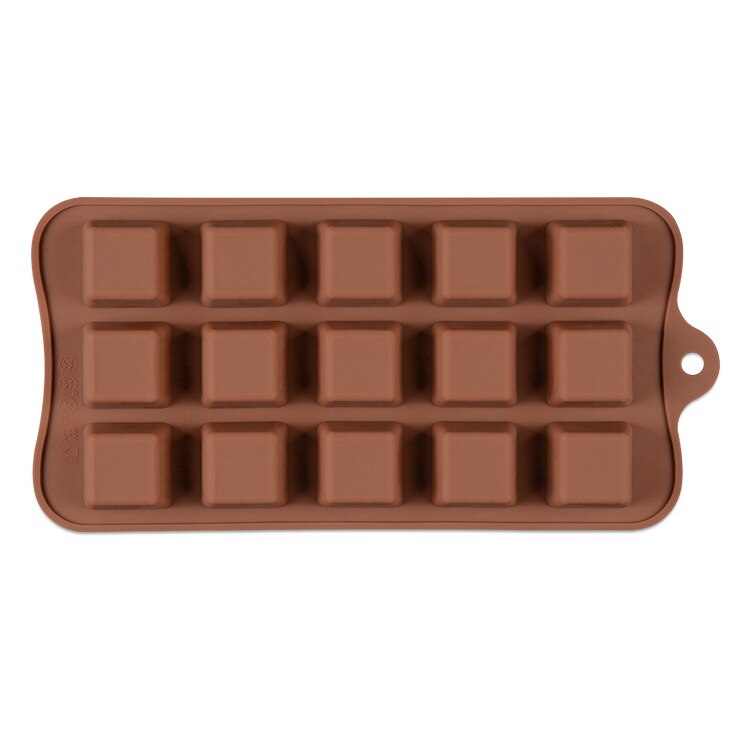 Silikolove utensilios para decoración de tortas con Fondant molde de silicona antiadherente Chocolate moldes pudín gelatina para hornear cocina Sugarcraft: 4