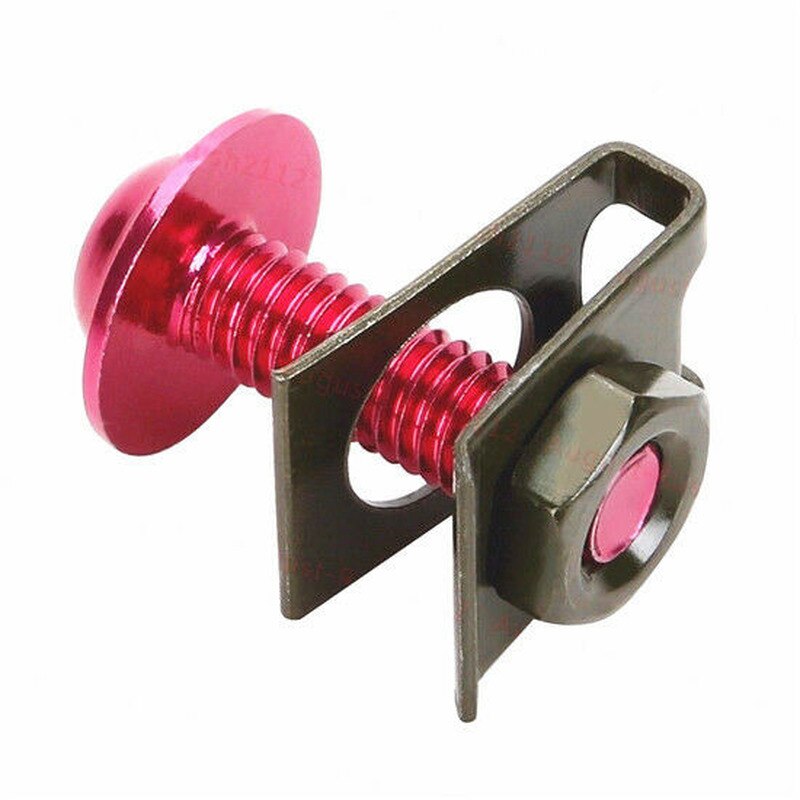 Carenado de chasis azul de 6mm, Kit de perno de trabajo, tornillo, aguja de ajuste rápido, tuerca de Clip CBR GSXR