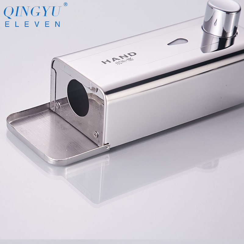 500ml Stainless steel soap dispenser wall mounted bathroom Hotel shampoo lotion liquid soap dispenser hand soap dispenser