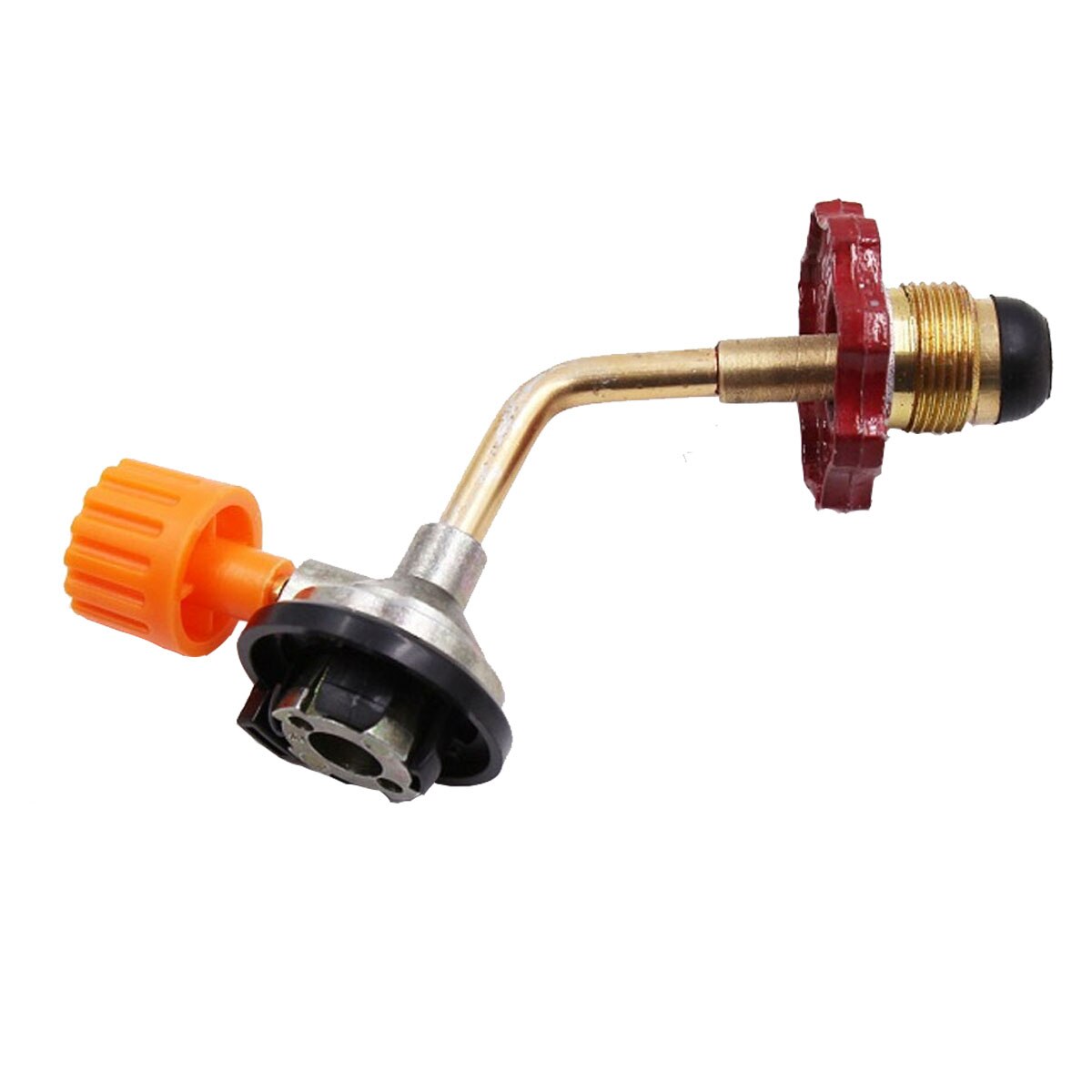 Utomhus camping gas butan cylinder tank påfyllning kontakt adapter ventil laddning påfyllningsbar adapter butan cylinder tillbehör