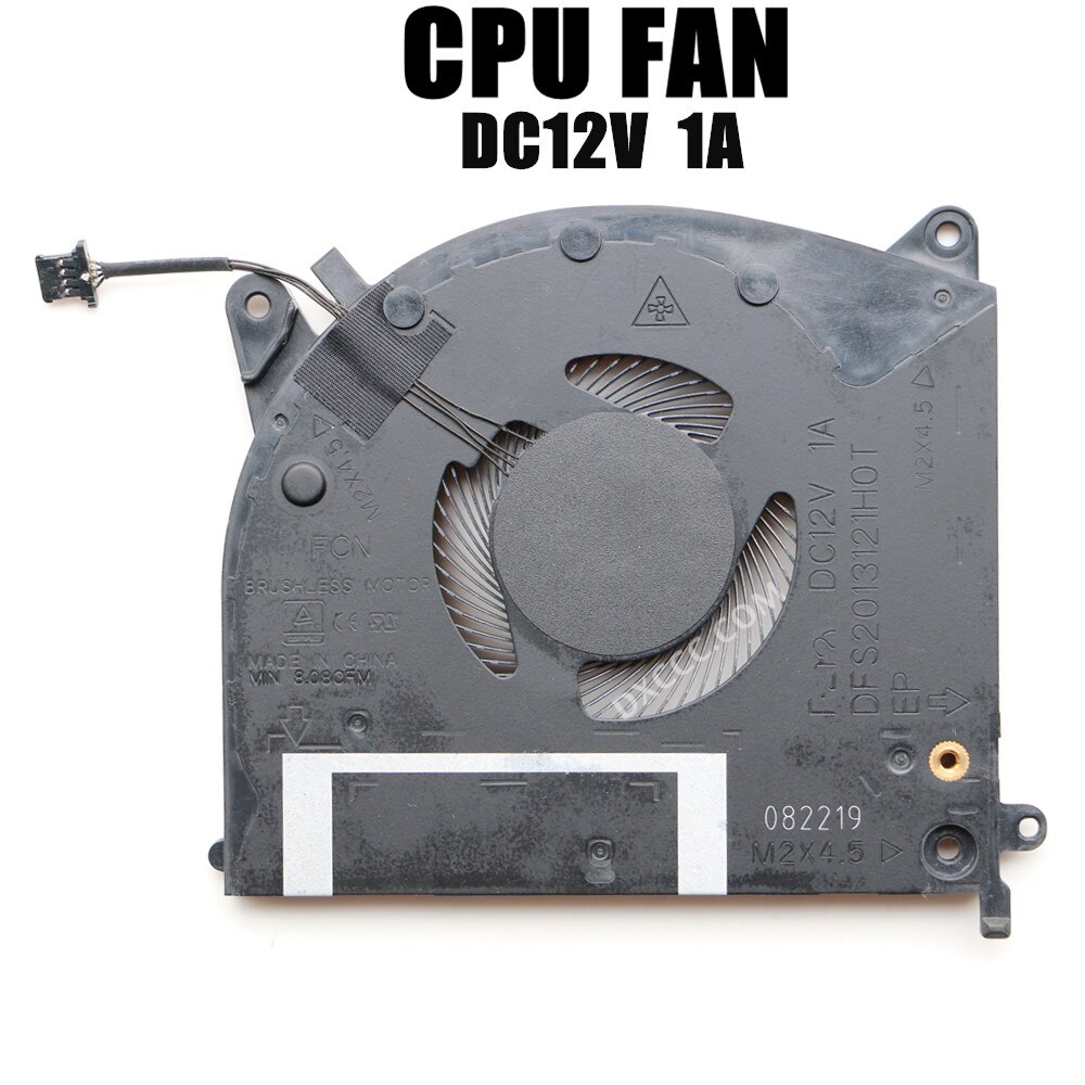 Laptop CPU COOLING FAN for DELL Alienware M15 R2 CPU &amp; GPU Cooling Fan (GTX1660TI) Edition DC5V 0.5A