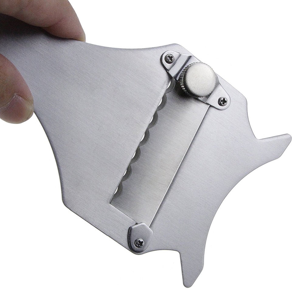 Rustfrit stål trøffel osteskærer justerbar klinge chokolade barbermaskine til hjemmekøkkenværktøj holdbart barberblad dessertværktøj