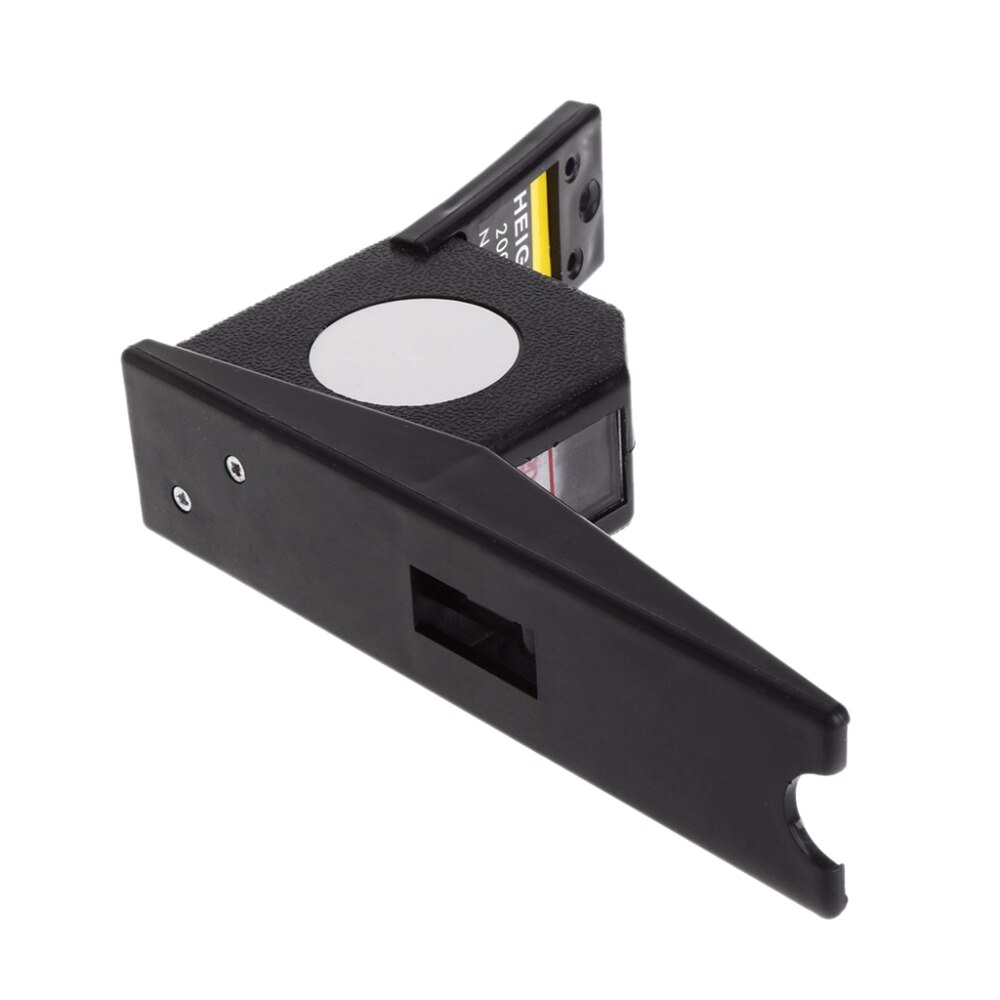 200Cm Stadiometer Black Wall Mounted Height Meter Growth Ruler Cm Metric Tape Measures Stadiometer measure adult and child